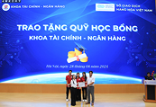 MXV trao tặng quỹ học bổng cho sinh viên Học viện Chính sách và Phát triển