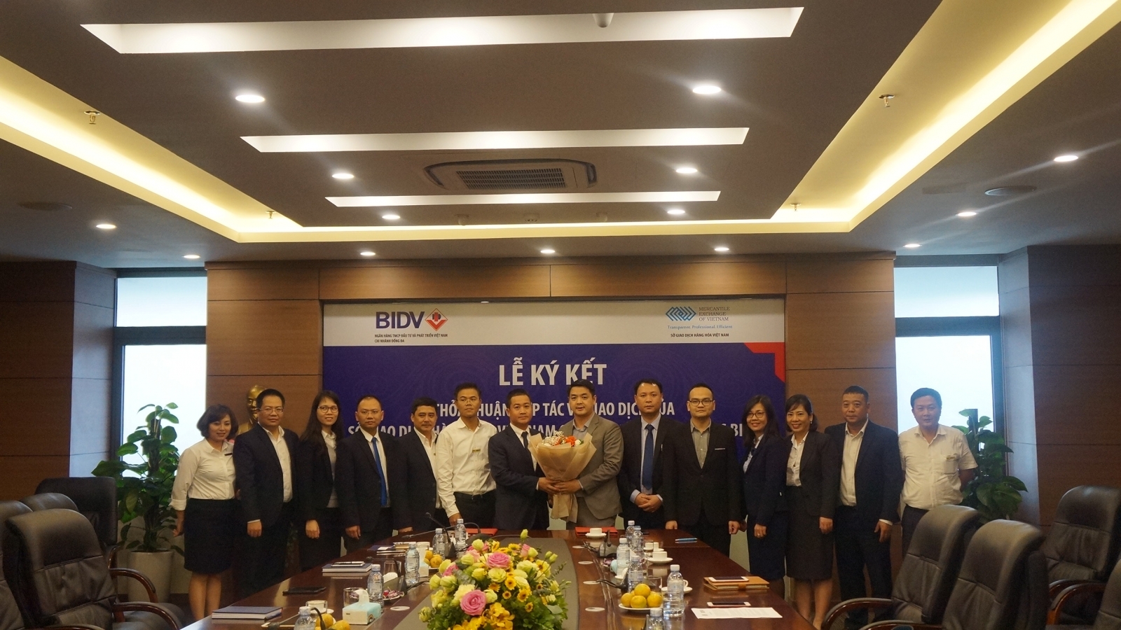 MXV - BIDV ký thỏa thuận hợp tác toàn diện: BIDV là Ngân hàng thanh toán cho Sở giao dịch hàng hóa Việt Nam