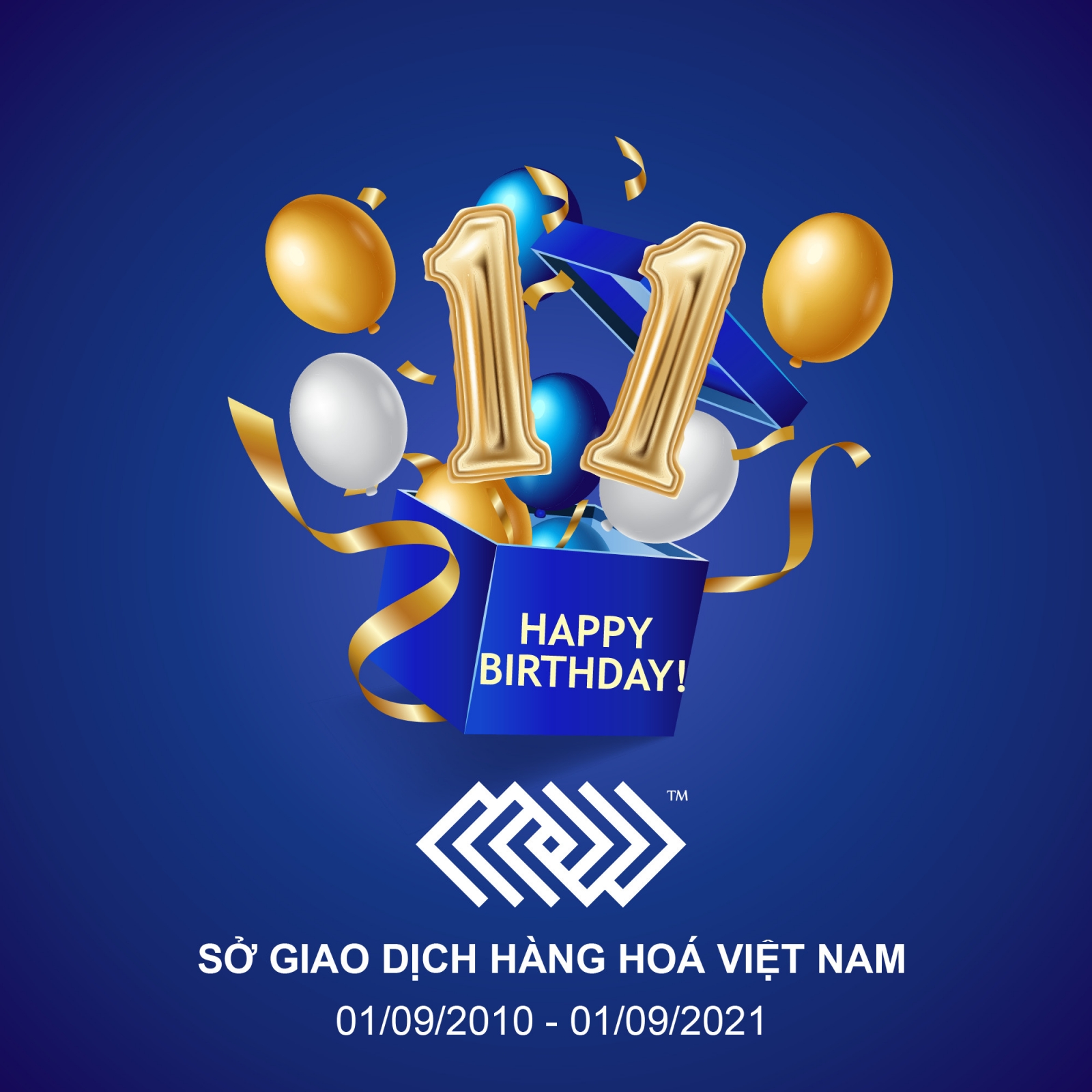 Thư cảm ơn nhân dịp kỷ niệm 11 năm ngày thành lập Sở Giao dịch Hàng hóa Việt Nam (MXV)